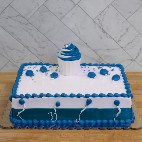 Blue Sheet Cake